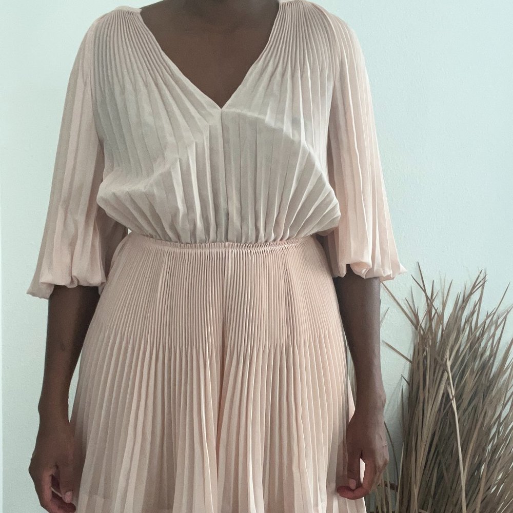 Vince pleated romper